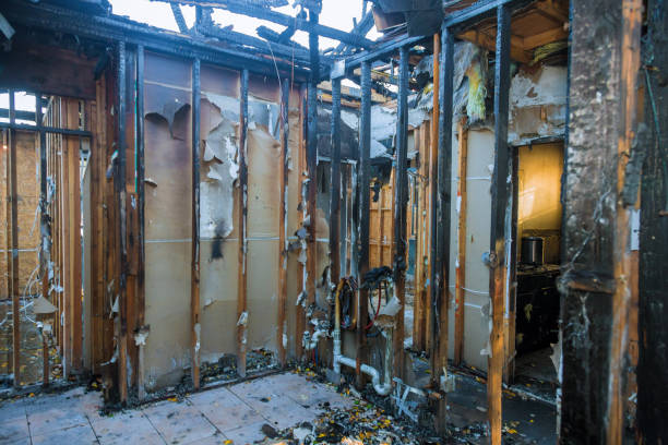 Professional Soot Cleanup technician working in Woodbourne, PA